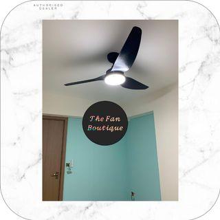 [𝑩𝒖𝒏𝒅𝒍𝒆 𝑺𝒂𝒍𝒆𝒔] Alpha VC3 52" DC Motor Ceiling Fan with 25w Super Bright LED Light and Remote Control