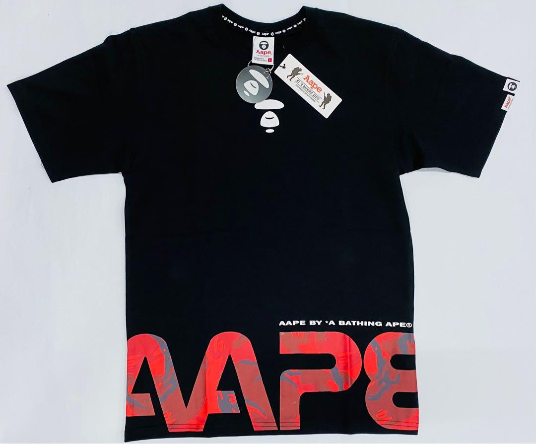 Red black white graphic tee clearance