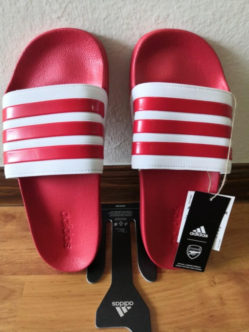 Adidas Arsenal Sandal UK9 Men s Fashion Footwear Flipflops and