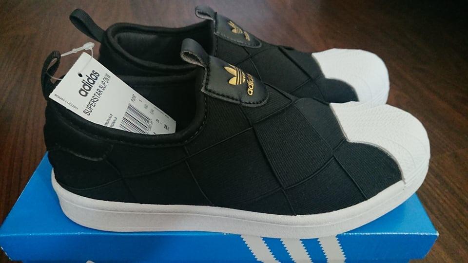 ADIDAS SUPERSTAR SLIP ON SHOES