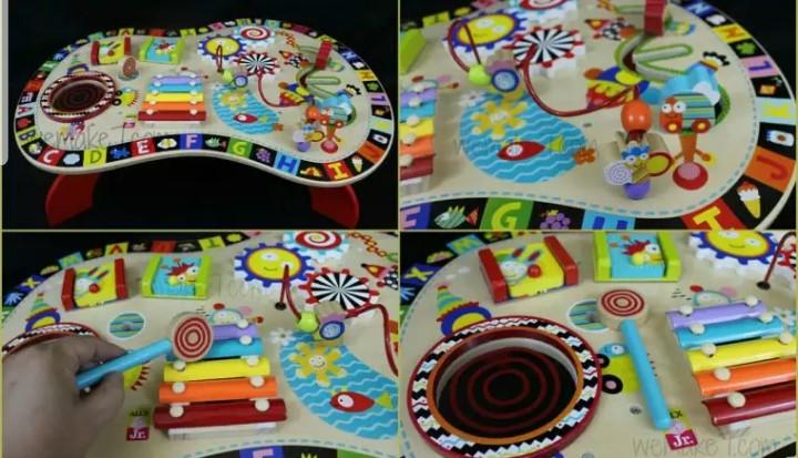 Sound and play busy top table