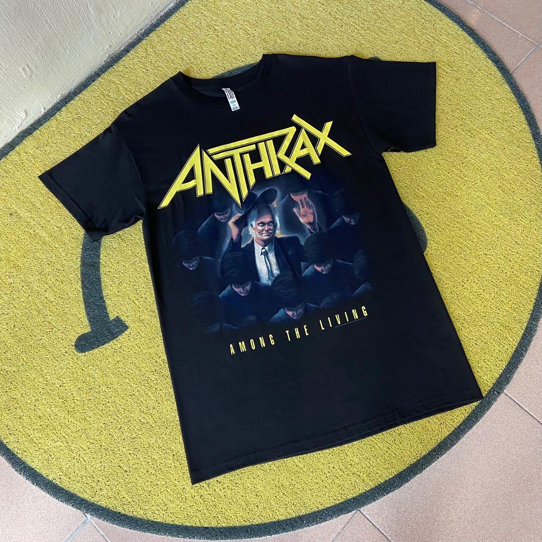 ANTHRAX TSHIRT, Menu0027s Fashion, Clothes, Tops on Carousell