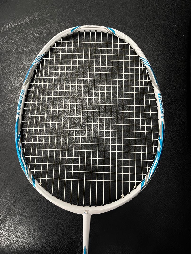 Apacs Feather Weight 55 I World Lightest Badminton Racket Sports Equipment Sports Games Racket Ball Sports On Carousell