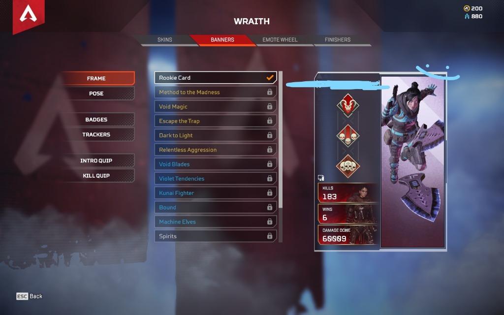 Apex Legends Wraith Heirloom Account Pc Video Gaming Gaming Accessories In Game Products On Carousell