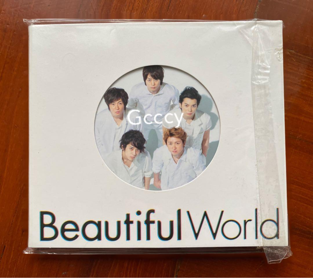 碟】ARASHI嵐— Beautiful World〔初回限定盤(CD+48頁歌詞本)＋演唱會