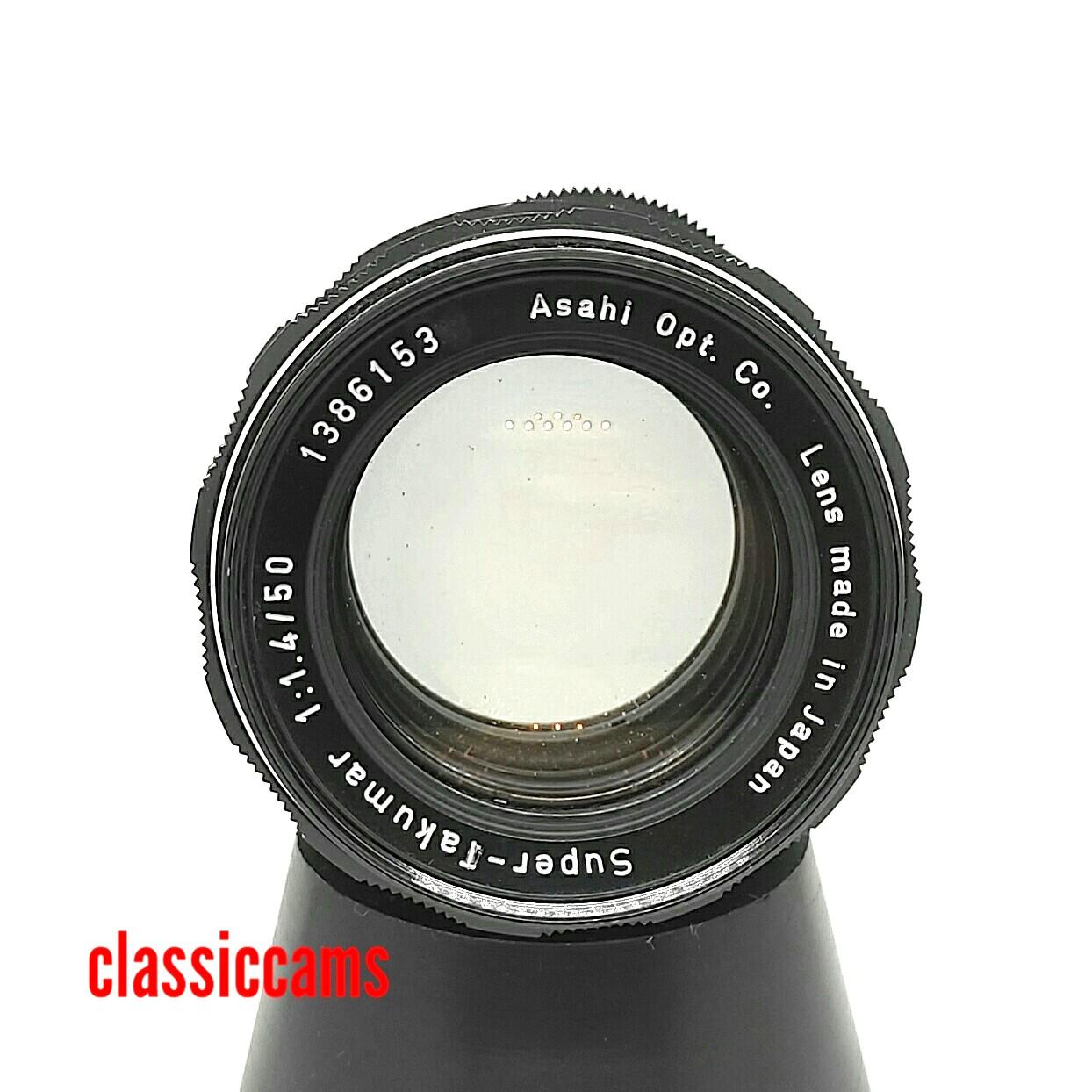 Asahi SuperTakumar M42 50mm F1.4 (8element variant) Non Radioactive, Photography, Lens