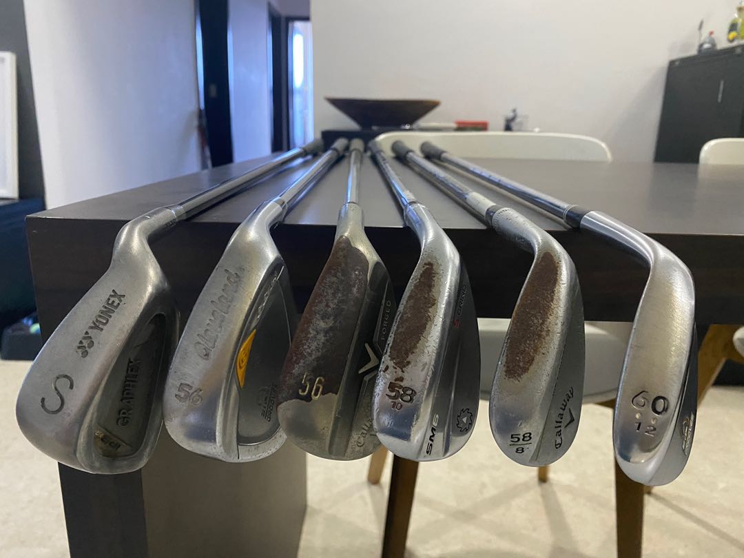 Assorted golf wedges for sale