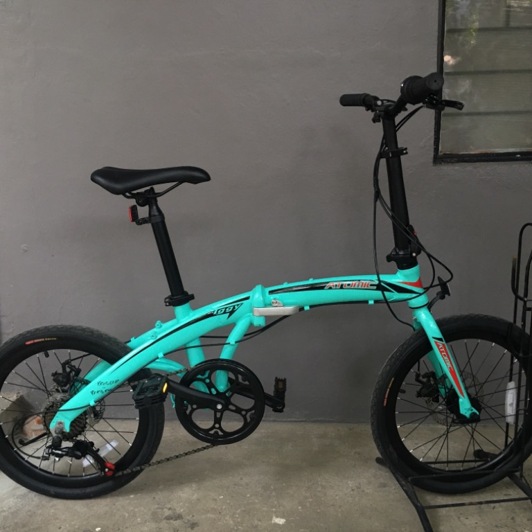 atomic iggy folding bike