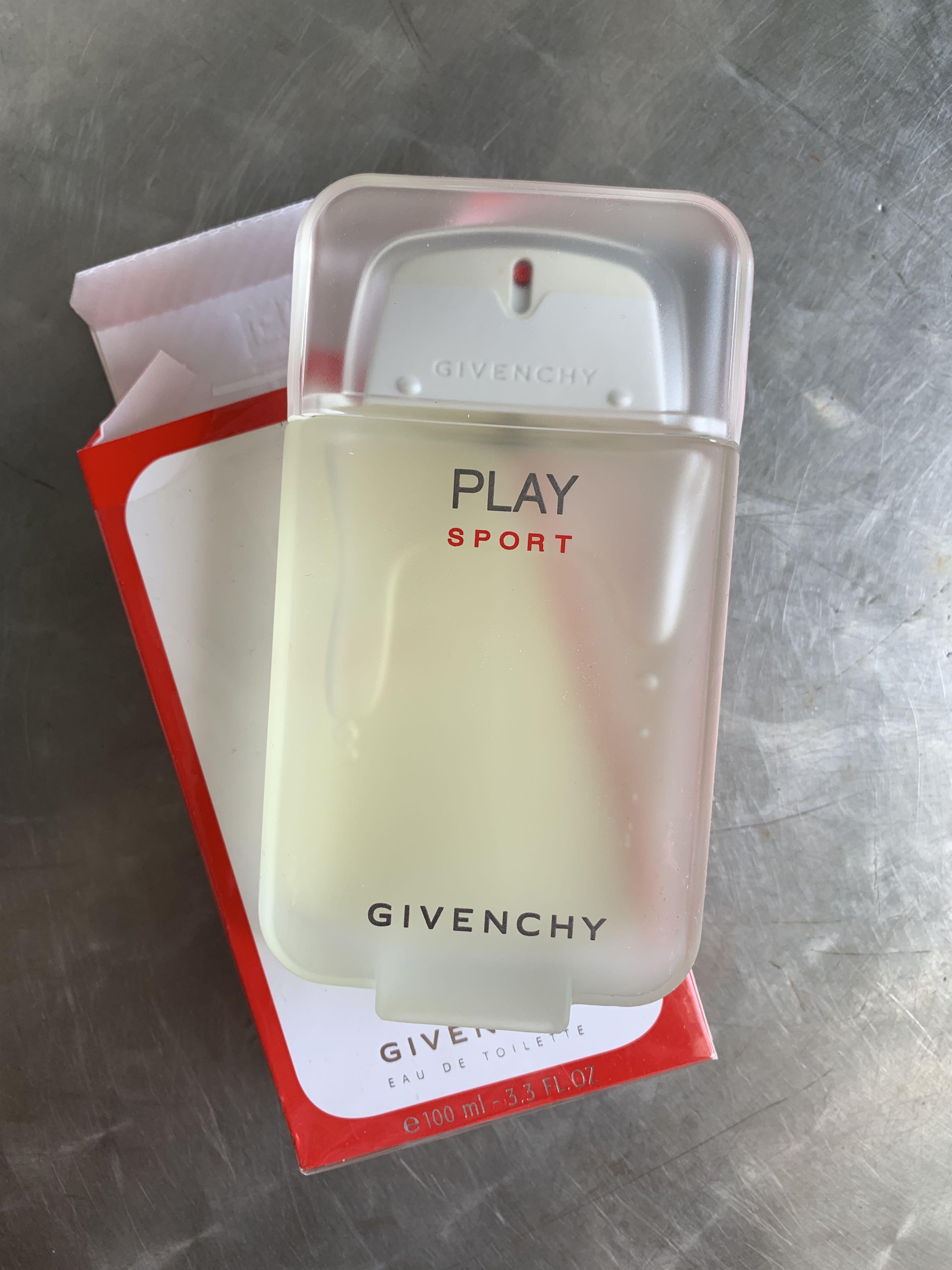 Authentic & NEW) Givenchy Play Sport, Beauty & Personal Care, Fragrance &  Deodorants on Carousell