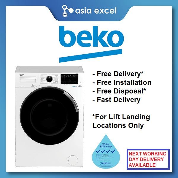 Beko Wte12746x0 12kg White Front Load Washing Machine Tv Home Appliances Washing Machines And Dryers On Carousell