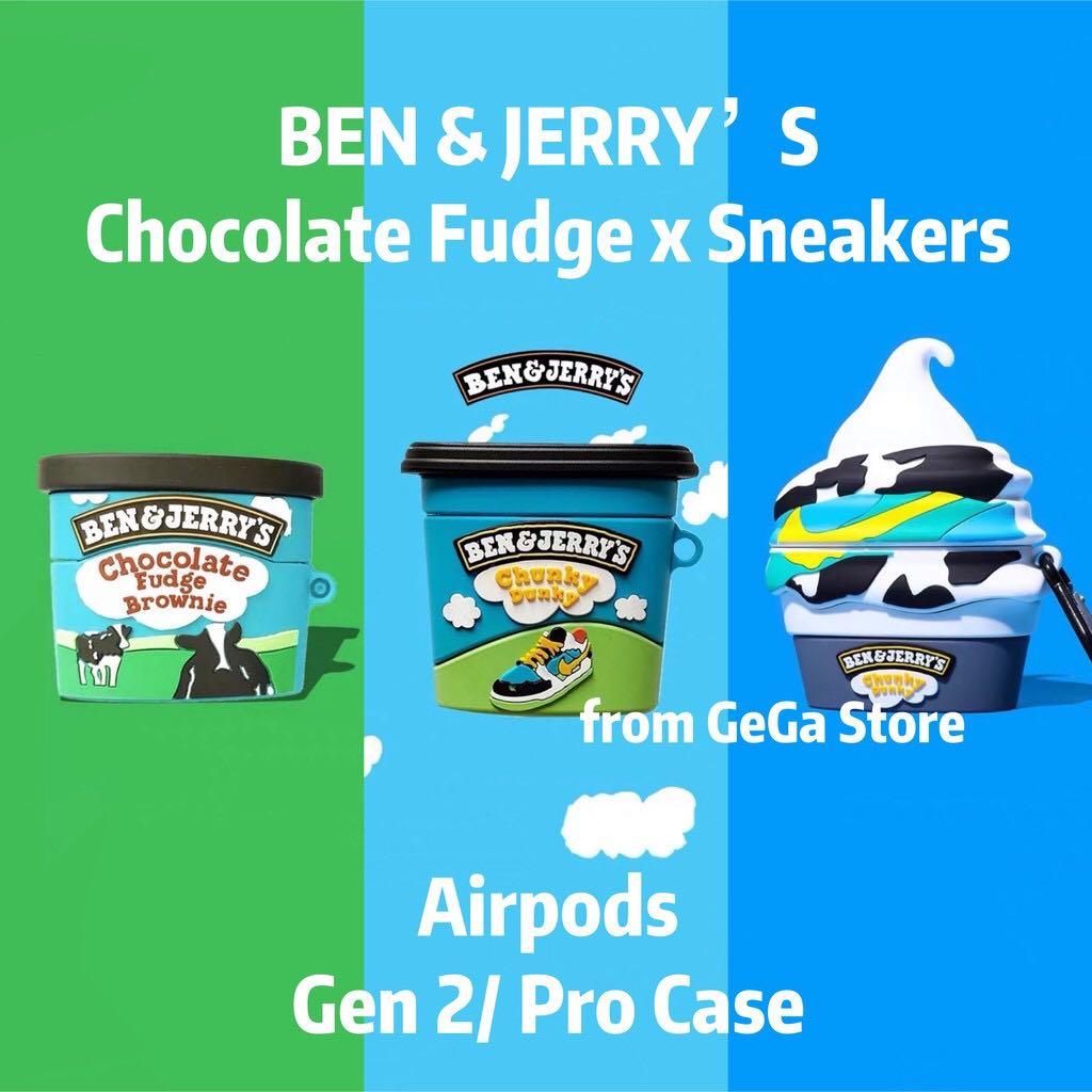 Nike Air Sneakers Ben & Jerry's Protection Cover Case For Apple Airpods Pro  Airpods 1 2