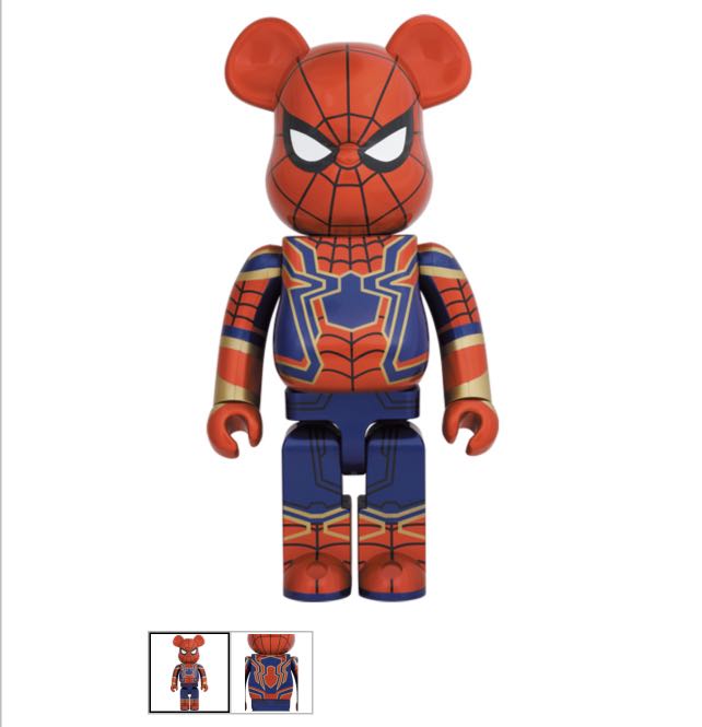 BE@RBRICK IRON SPIDER 1000％, Toys & Games, Action Figures 