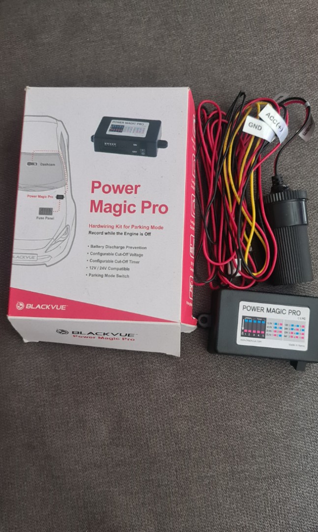 Blackvue Power Magic Pro, Car Accessories, Accessories on Carousell