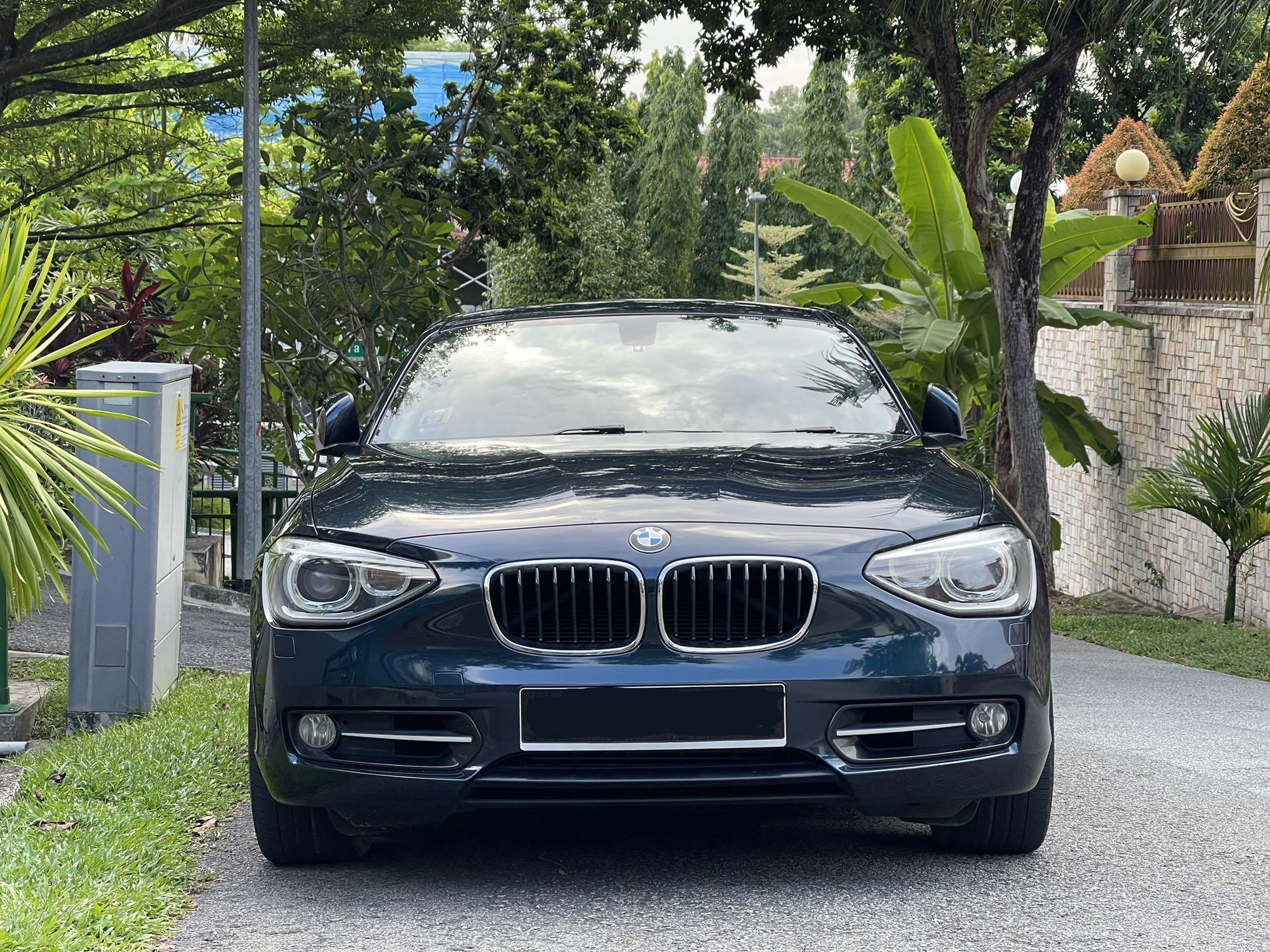 BMW 1 Series Hatchback 118i 5-door Edition Sport (A) (Category: Used Cars) located in Singapore. Submitted by onenorthfire2028 (Listing ID 1097158518, Image 2). Description: My beloved 118i is regularly maintained in every 7000km, with the AMS signature 0w40 oil. 10 Years COE renewed. 1.6T 4 Cylinder Powered with Valvetronic produce 170P and 250Tq of power, and drive a light weight 1.3 Tons car body. 0-100 6.9s Direct own is welcomed. ZF 8 Speed 