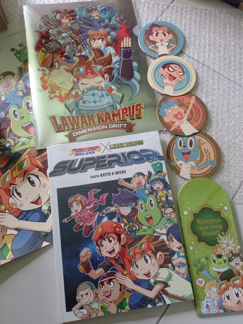 Boboiboy Lawak Kampus Set Hobbies Toys Books Magazines Comics