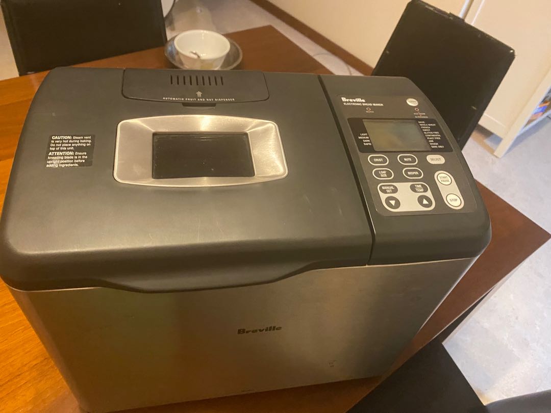 breville bread maker manual bbm600