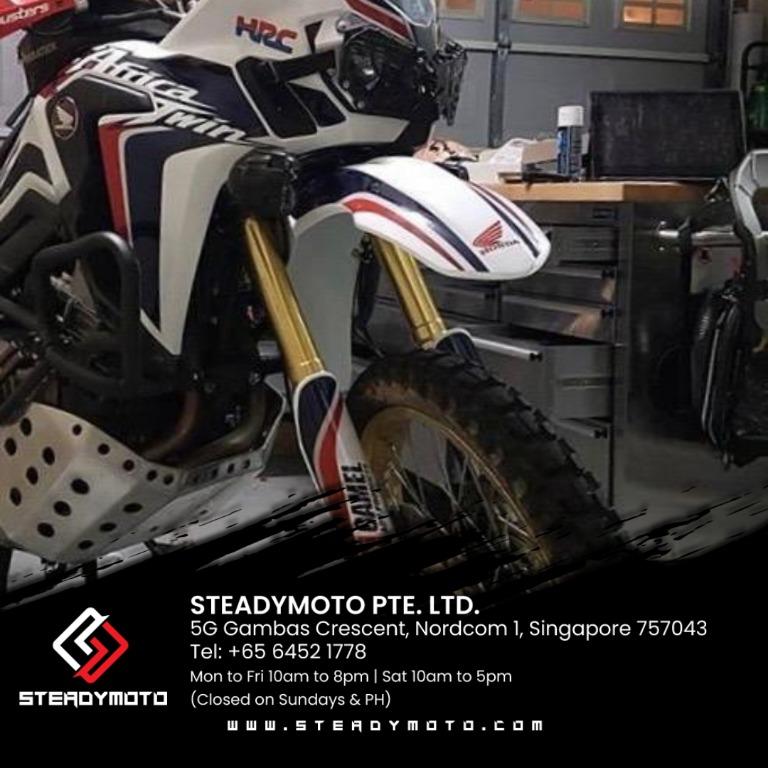 CAMEL ADV Honda Africa Twin High Fender Kit 2.0, Motorcycles