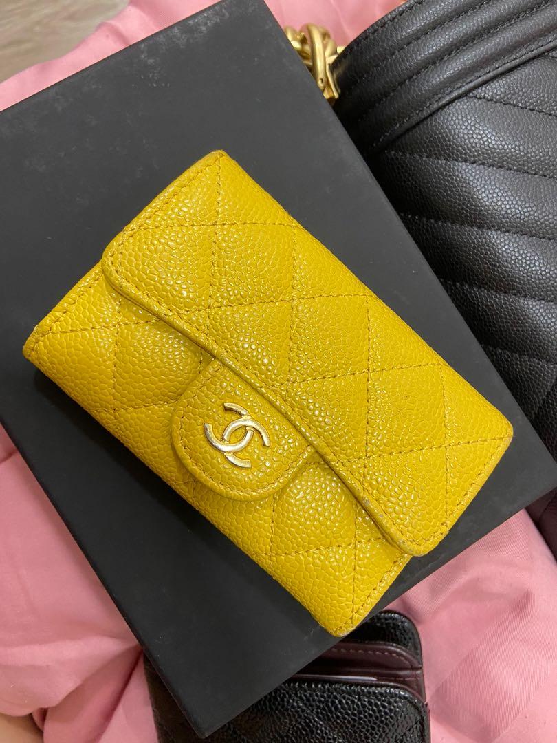 Chanel card holder, Luxury, Bags & Wallets on Carousell