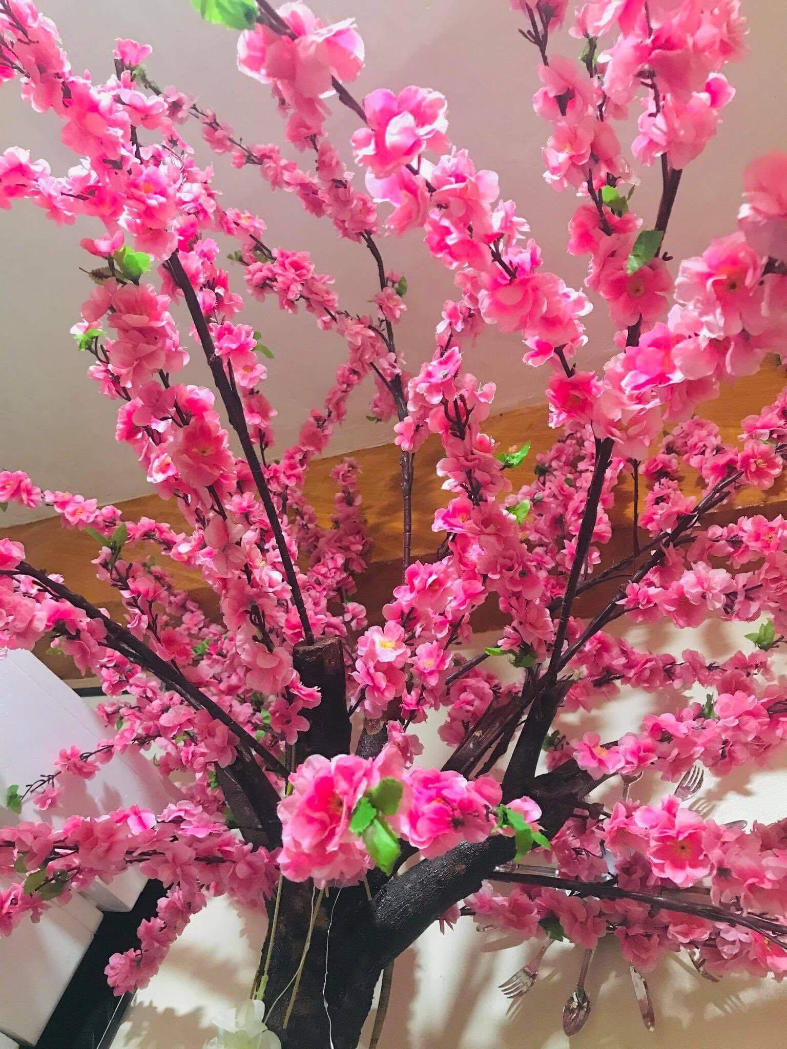 Cherry Blossom Tree (Artificial For Event) (Category: Artificial Plants & Flowers) located in Mandaluyong City. Submitted by isha830 (Listing ID 1097341149, Image 1). Description: 8 feet Cherry Blossom Tree, Bought it for event but because of pandemic d natuloy wala ng paglalagyan masikip na sa bhay. pagusapan nlng ung delivery change mabigat po eto at malaki 8feet..