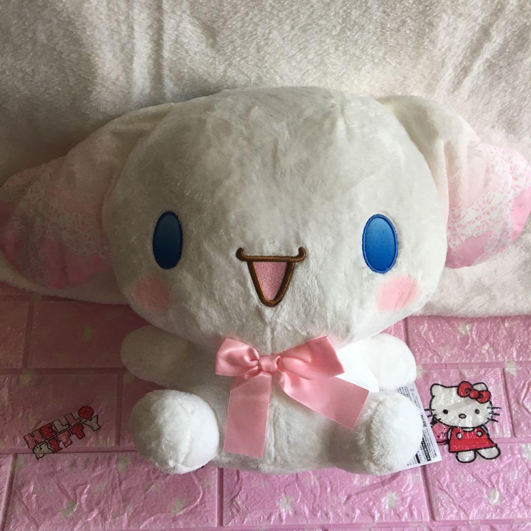 Cinnamoroll Plush toy - Pink Bow tie (Category: Plushies & Soft Toys) located in Mandaluyong City. Submitted by graceyjars (Listing ID 1097234783, Image 2). Description: Brand new from Japan Limited released.