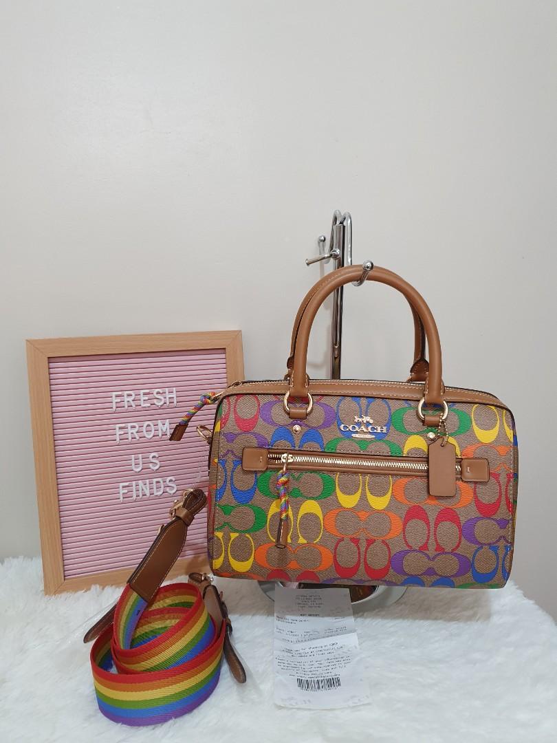 Coach rainbow rowan clearance