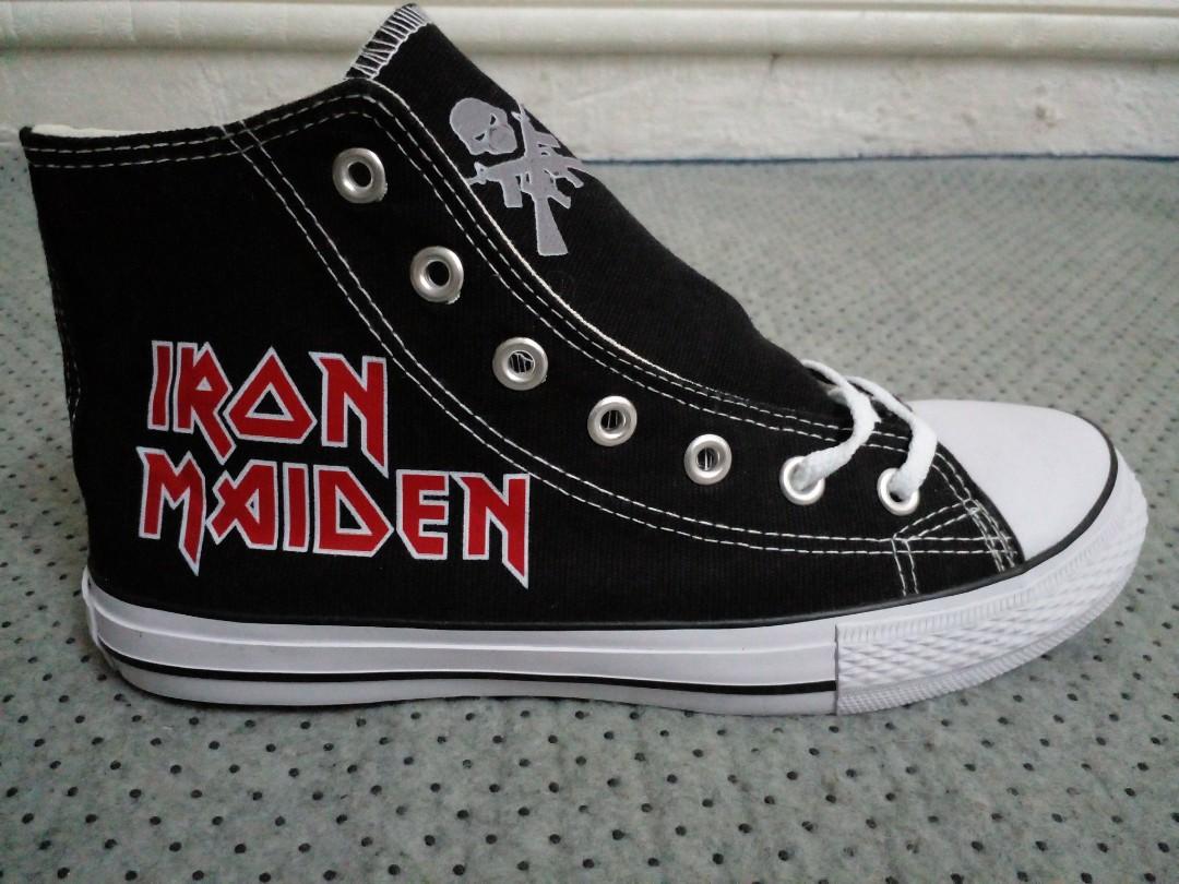 Iron hot sale maiden converse