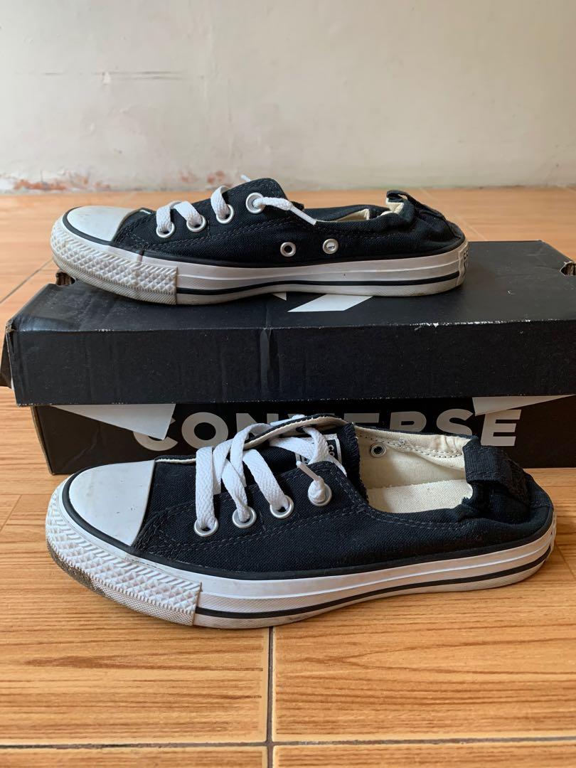 converse shoreline black velvet