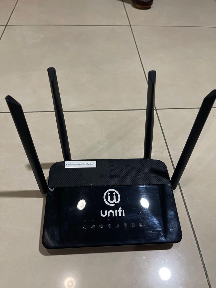 D Link Unifi Router Wifi 5 Modem 500mbps Electronics Computer Parts Accessories On Carousell