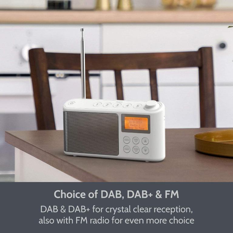 DAB/DAB+ & FM Radio, Mains and Battery Powered Portable DAB Radios