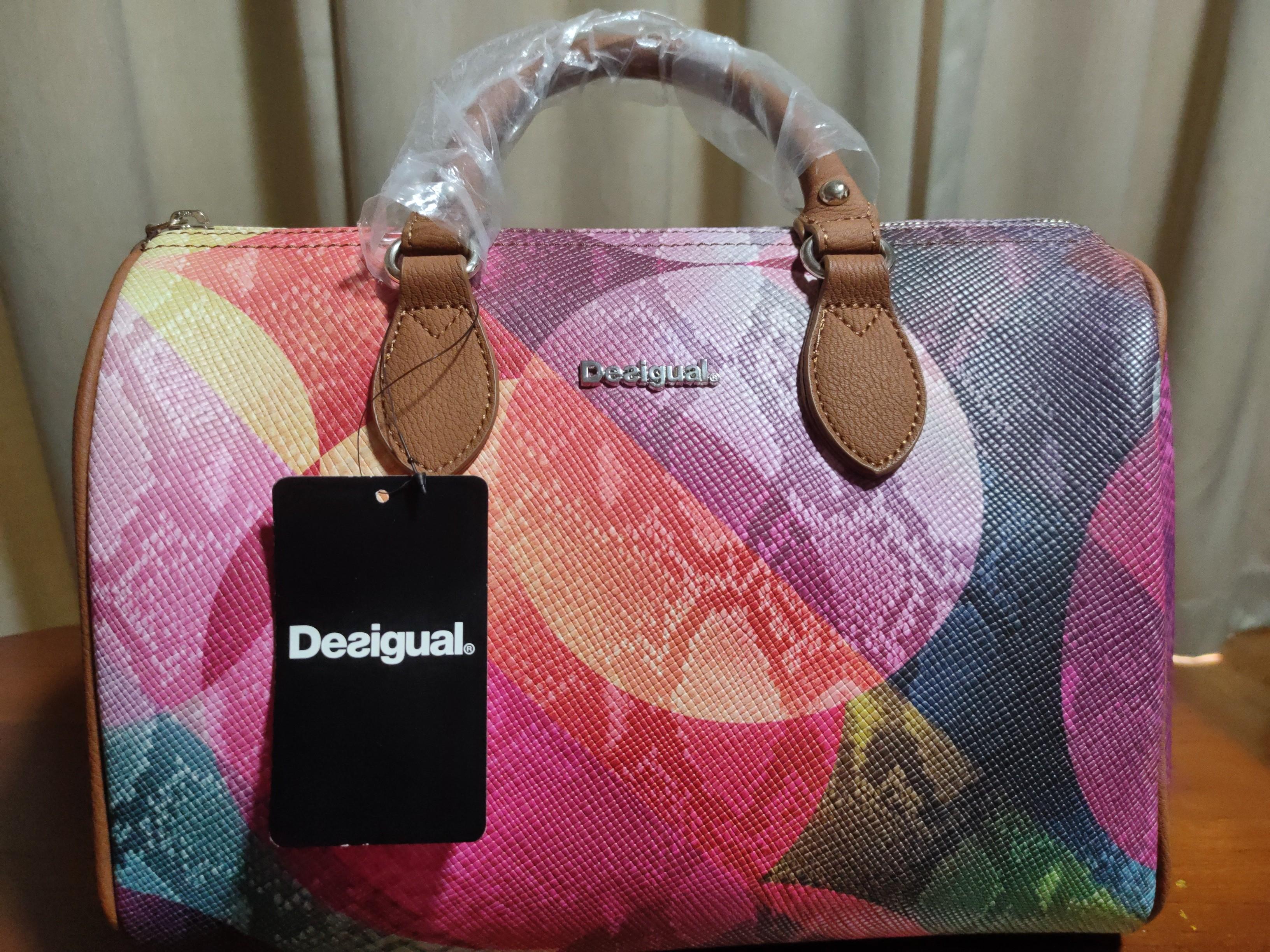 DESIGUAL Bowling Bag, Women's Fashion, Bags & Wallets, Bags on Carousell