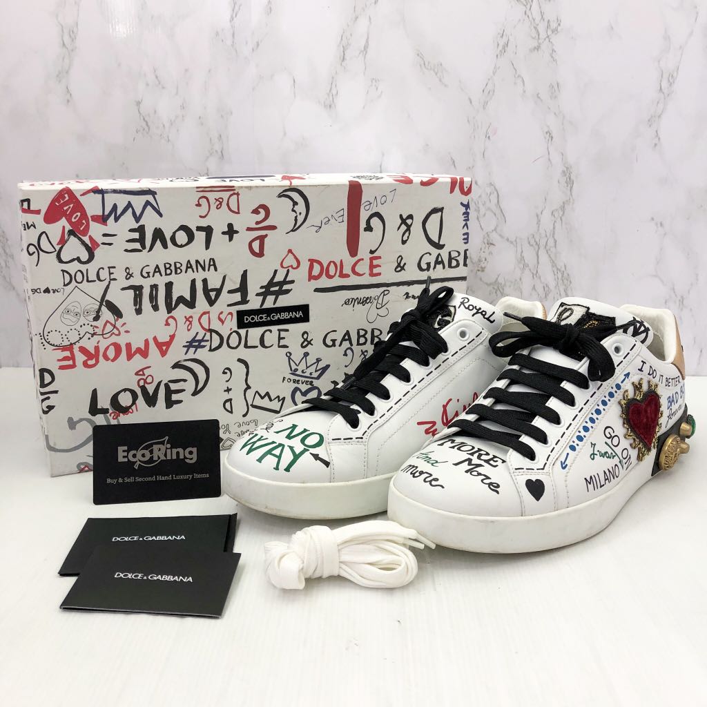 Dolce & gabbana new arrivals king of love sneakers