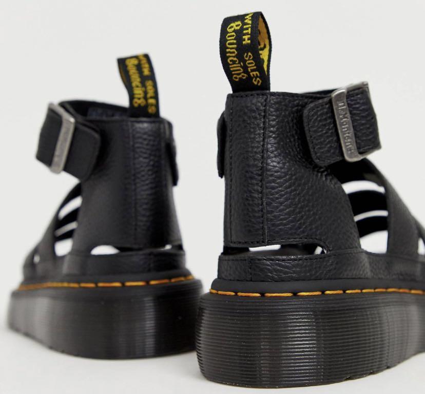 Dr Martens Clarissa II quad chunky sandals in black Women s