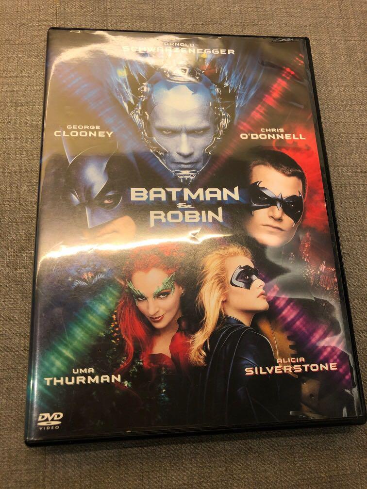 Batman & Robin DVD movie, Hobbies & Toys, Music & Media, CDs & DVDs on ...