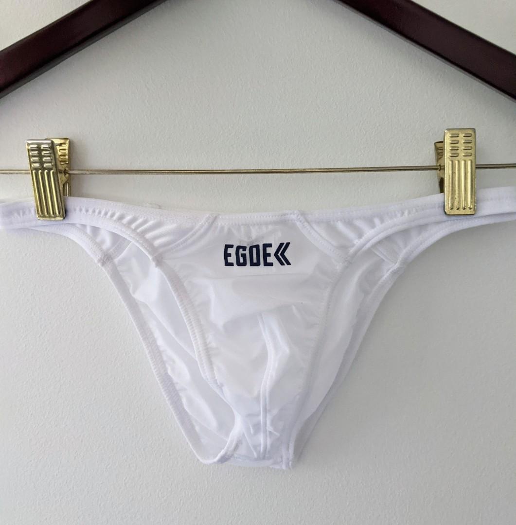 Egde Crisis White Bikini Underwear , Men's Fashion, Bottoms, New