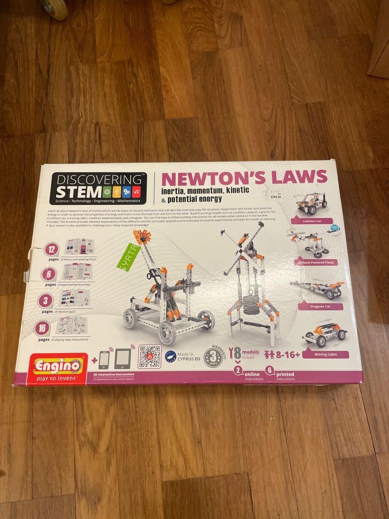 Engino Discovering Stem Newton s Laws Hobbies Toys Toys Games on Carousell