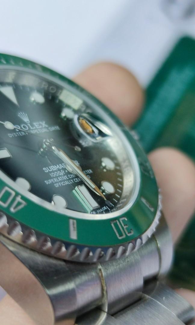 EW factory clone version submariner green