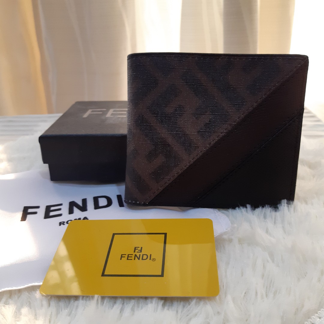 Fendi Mens Fold Wallet