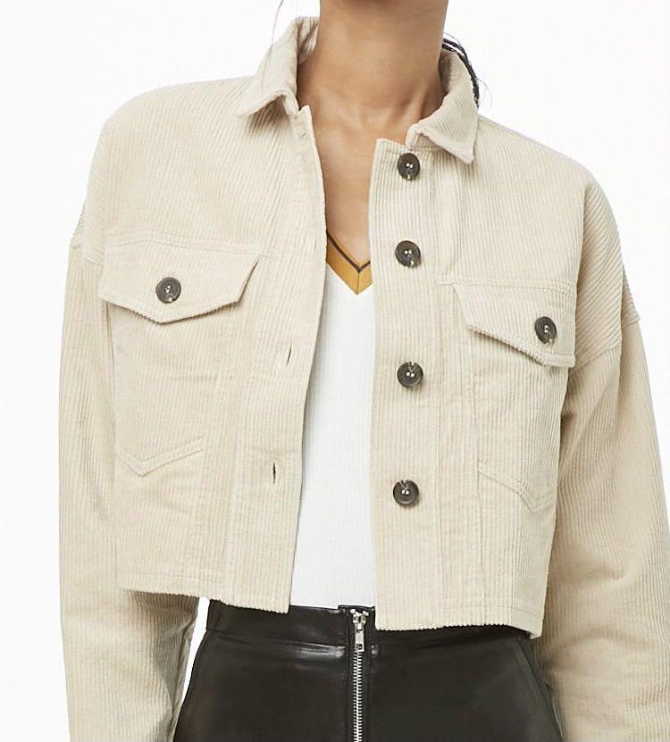forever 21 cropped jacket