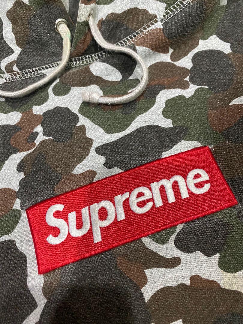 Supreme duck camo hoodie top