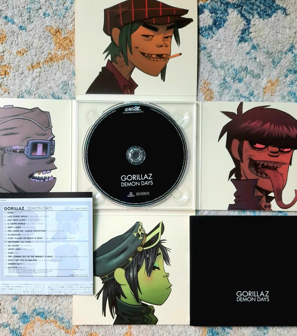 Gorillaz Demon Days Limited Edition CD  DVD, Hobbies  Toys, Music   Media, CDs  DVDs on Carousell