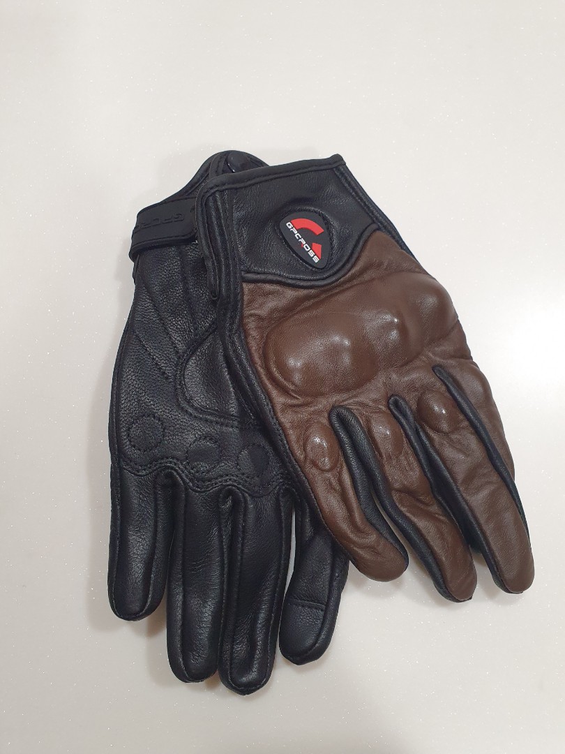 leather equestrian gloves