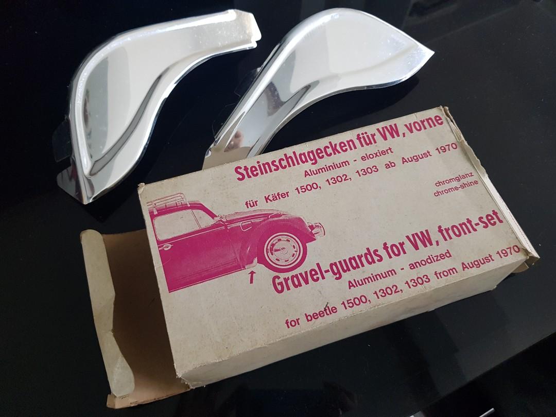 Front Gravel Guards Set Of 2 – Fits VW T1 Beetle 1949-1978 & Super Beetle 1971-1979