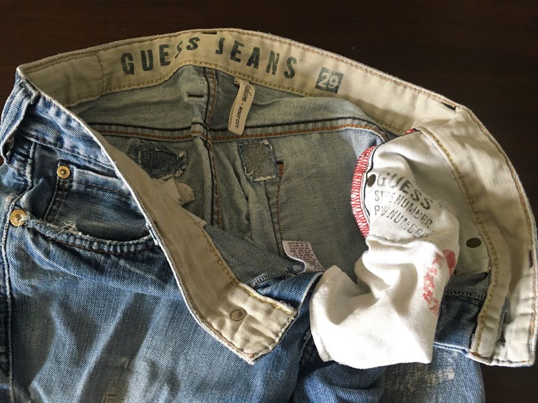 Guess jeans size 29 cheap