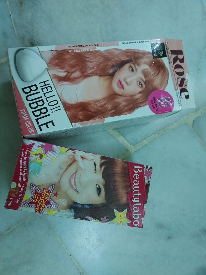 Hair Colour Hair Bleach Hair Rebonding Health Beauty Hair Care On Carousell