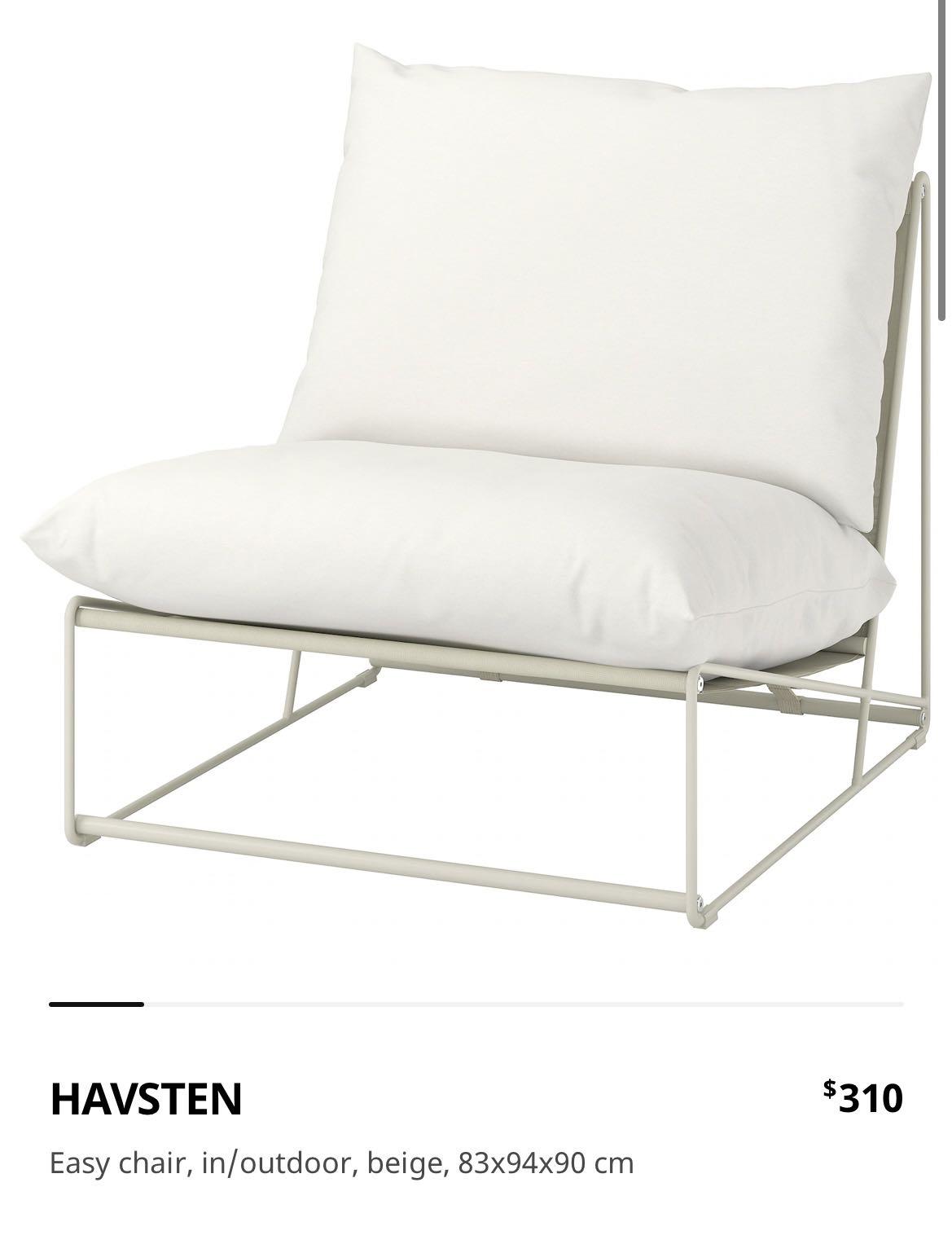 Havsten IKEA Outdoor Chair, Furniture & Home Living, Outdoor Furniture