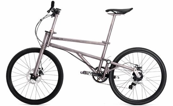 titanium folding bicycle