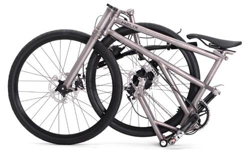 titanium folding bicycle