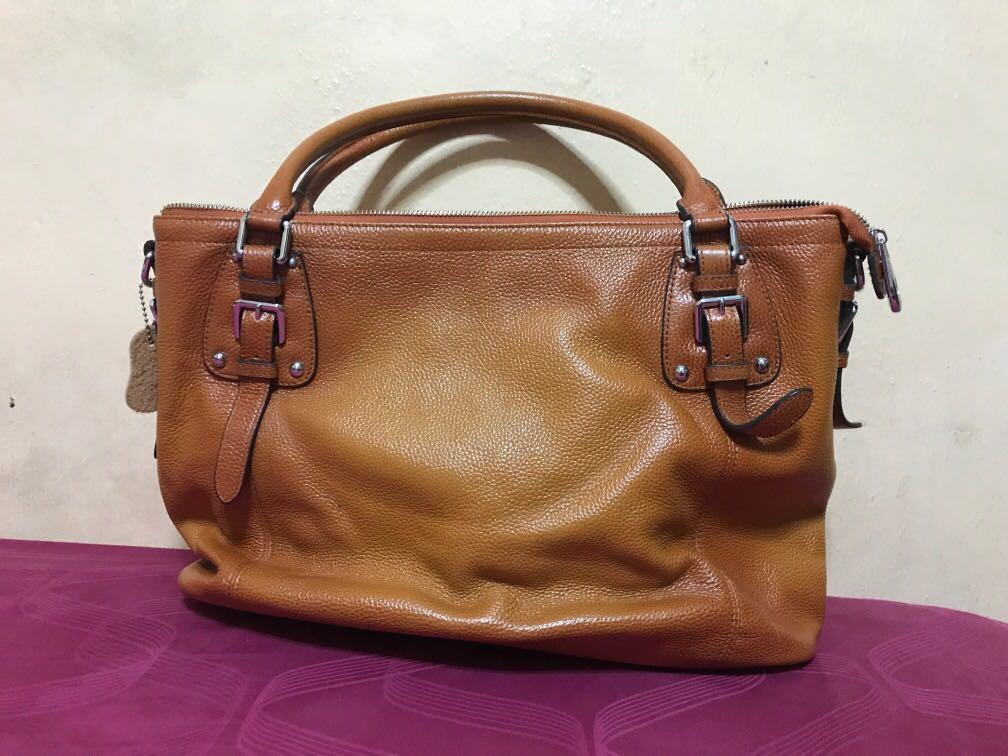 Heshe women s genuine leather handbag shoulder designer Women s