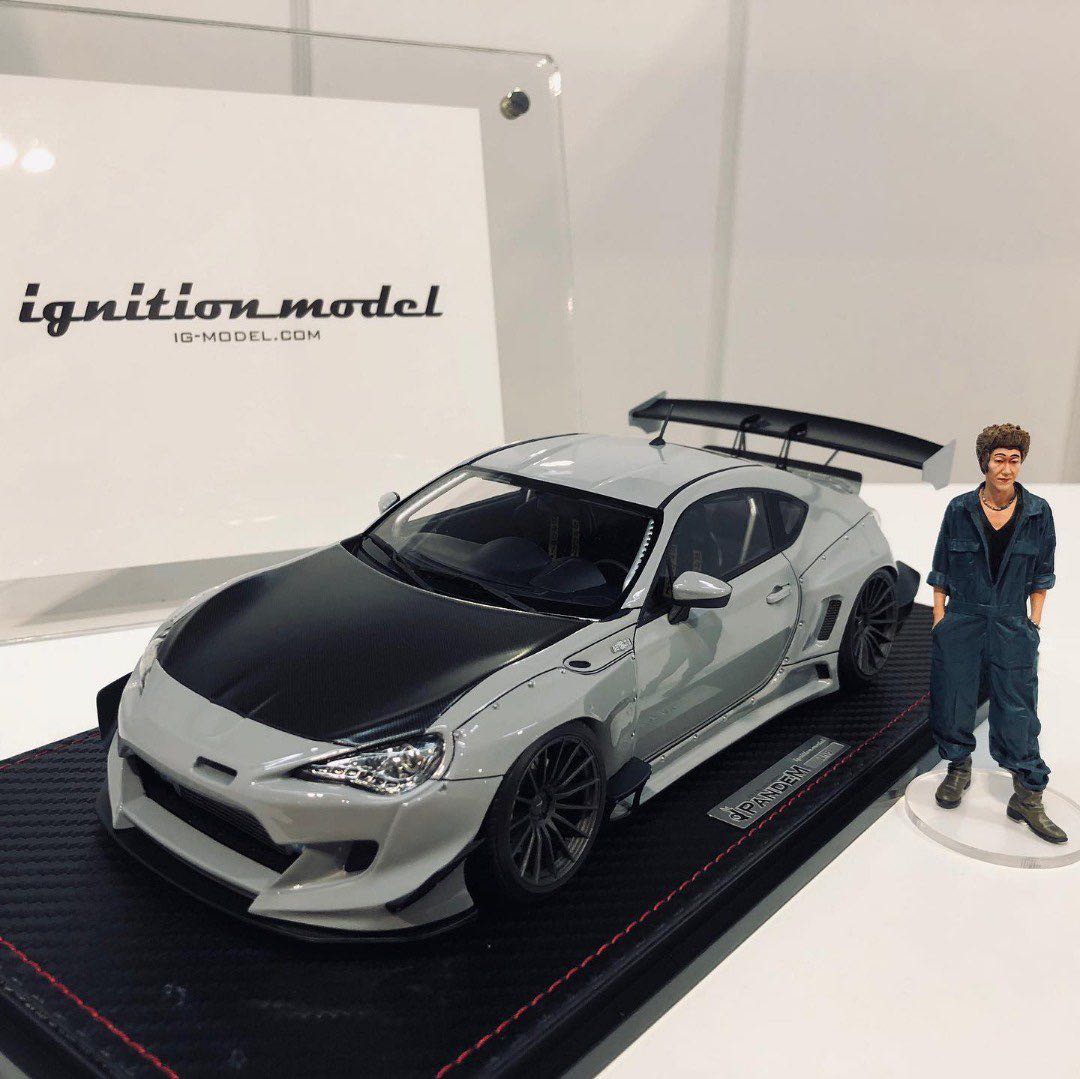 Ignition Model 1/18 Limited Edition AE86 with Mr Miura, Hobbies