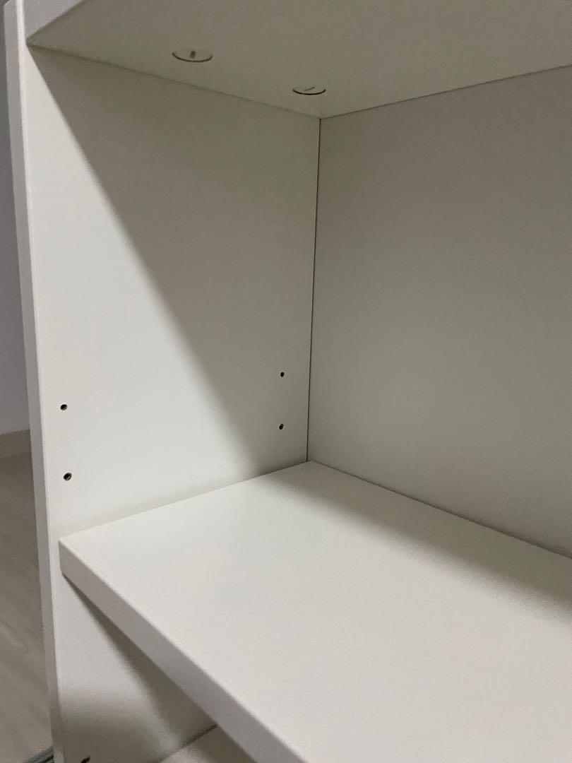 IKEA desk Shelf unit, Furniture & Home Living, Furniture, Shelves